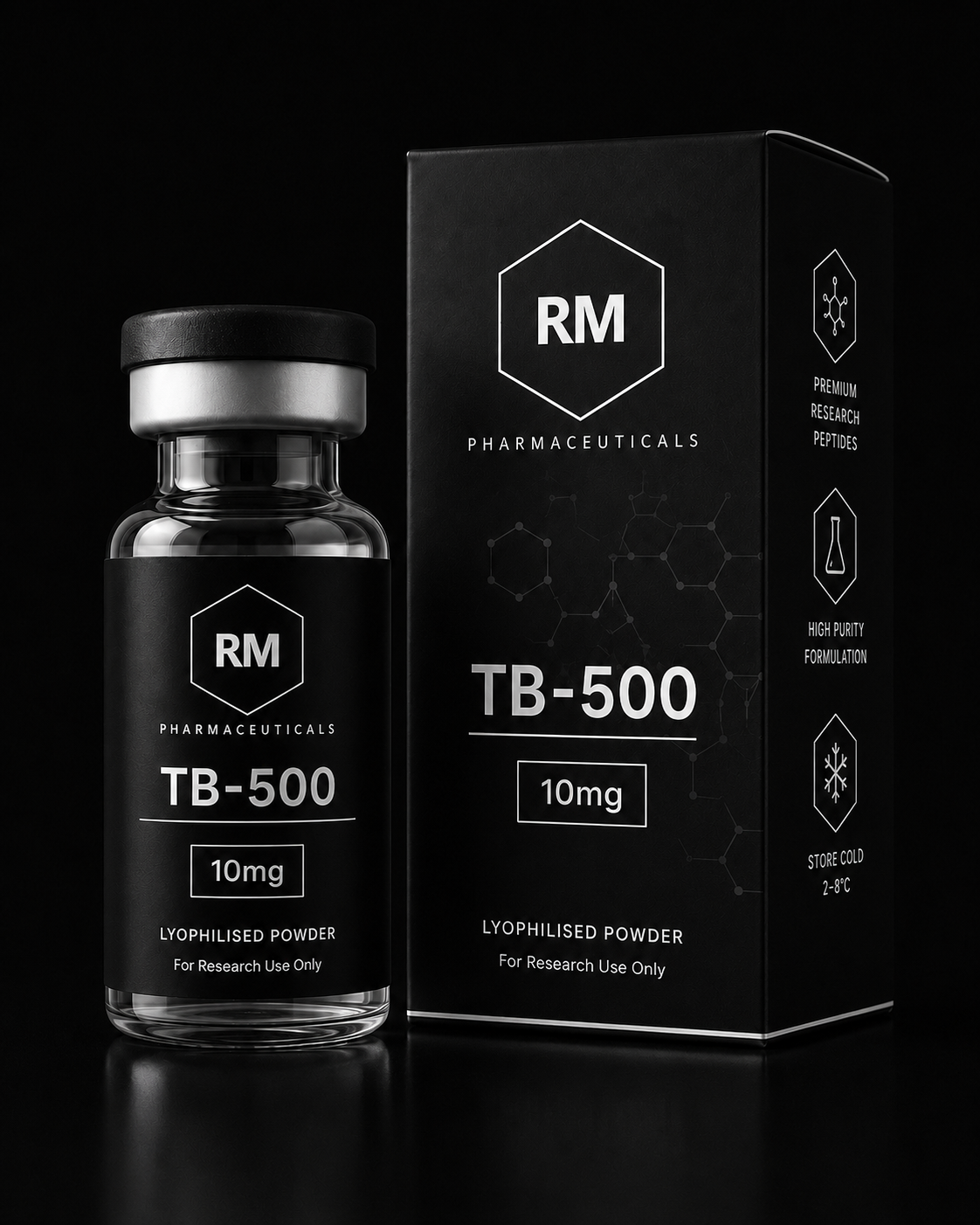 TB-500 10mg product packaging