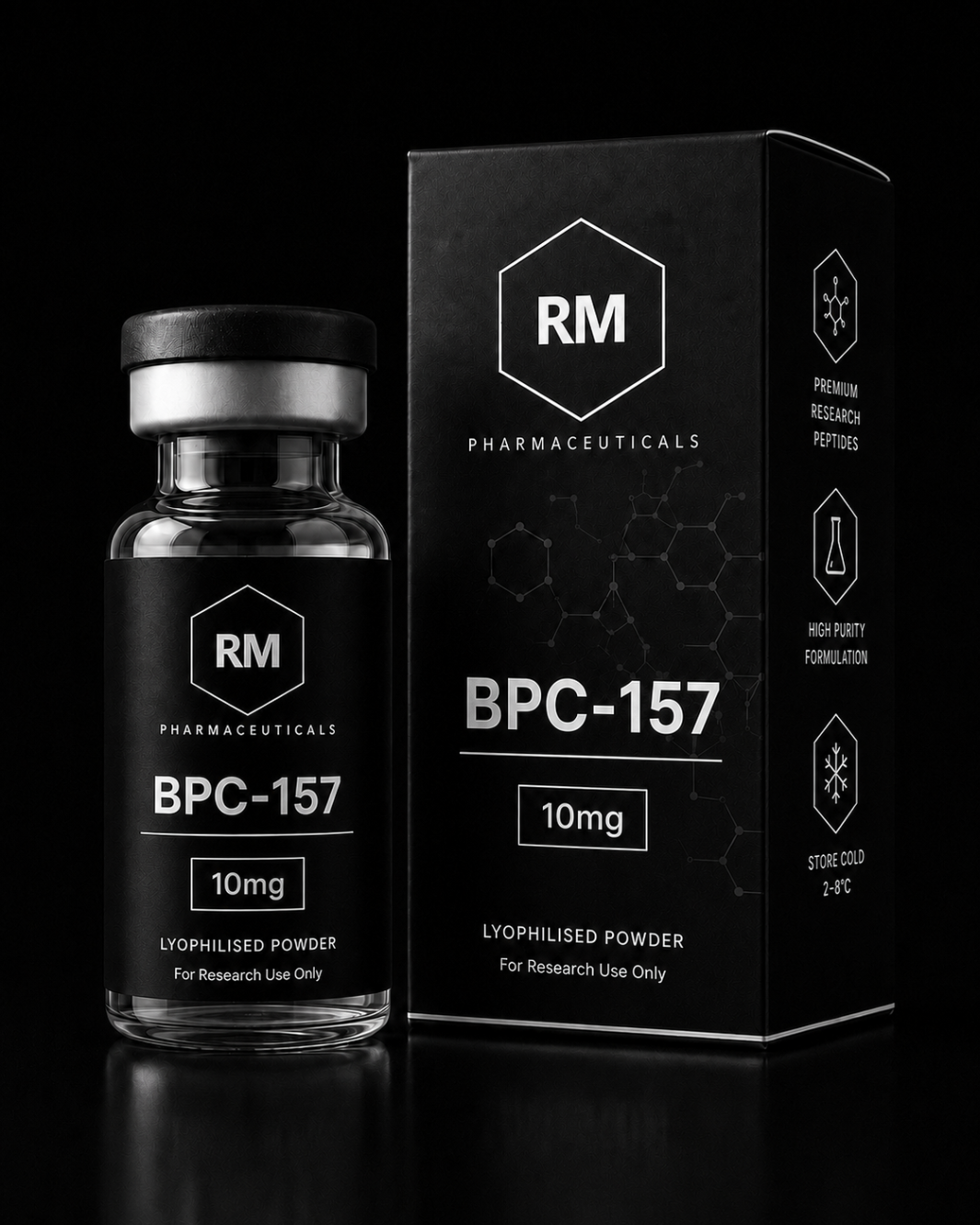 BPC-157 10mg product packaging