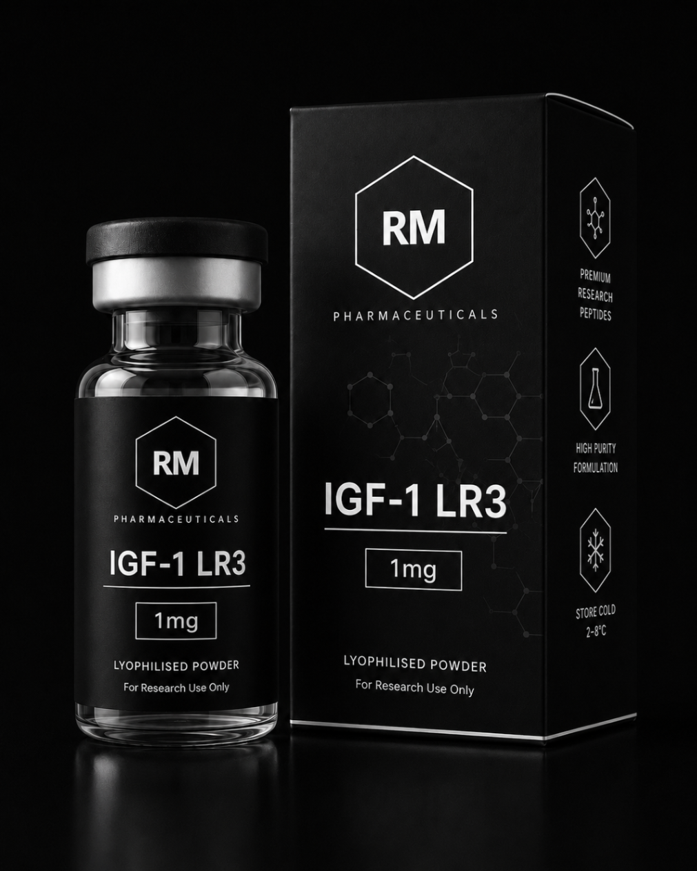 IGF-1 LR3 1mg product packaging